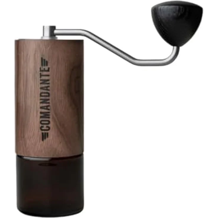 Comandante C40 MK4 Nitro Blade Virginia Walnut Hand-Kaffeemühle, konisches Edelstahlmahlwerk manuelle Kaffeemühle – Bild 2
