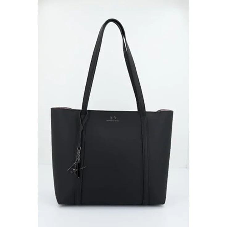 Armani Exchange Silvye Shopper Tasche, 33 cm, schwarz, 100% Polyester, 29.5 cm x 16 cm x 33 cm – Bild 5
