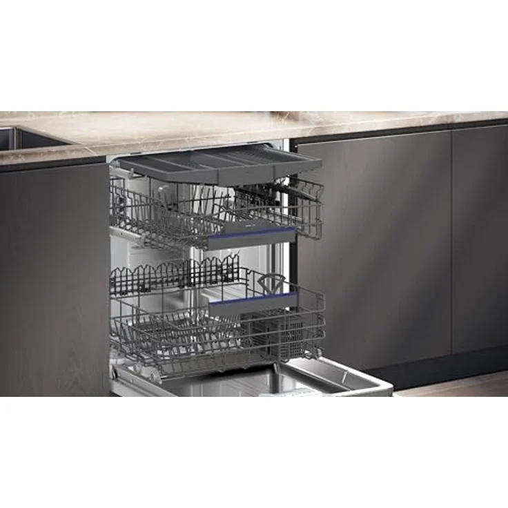 Siemens SN15EW06CS, Unterbauspüler 60cm, energieeffizient mit aquaStop® und 5 Jahren Garantie, weiß – Bild 4