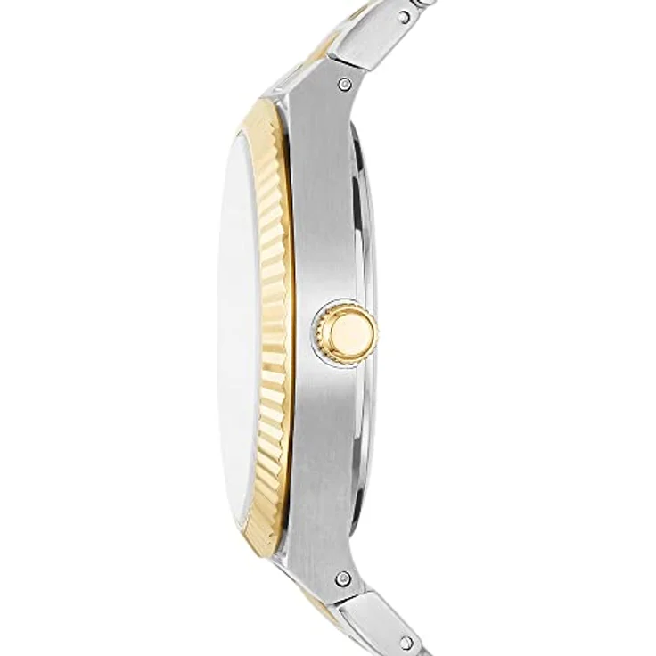 Fossil Damenuhr Scarlette, Quarzwerk, 38MM Silbernes Edelstahlgehäuse mit Edelstahlarmband, ES5259 – Bild 4