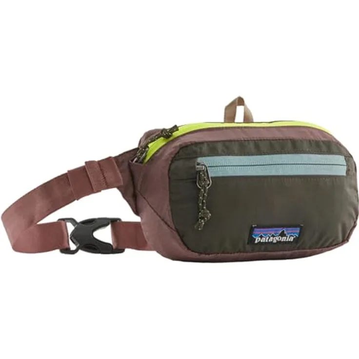 Patagonia Cityrucksack Bauchtasche Ultralight Black Hole Mini 1L, Recyceltes Material, Fair Trade Certified™, Schwarz