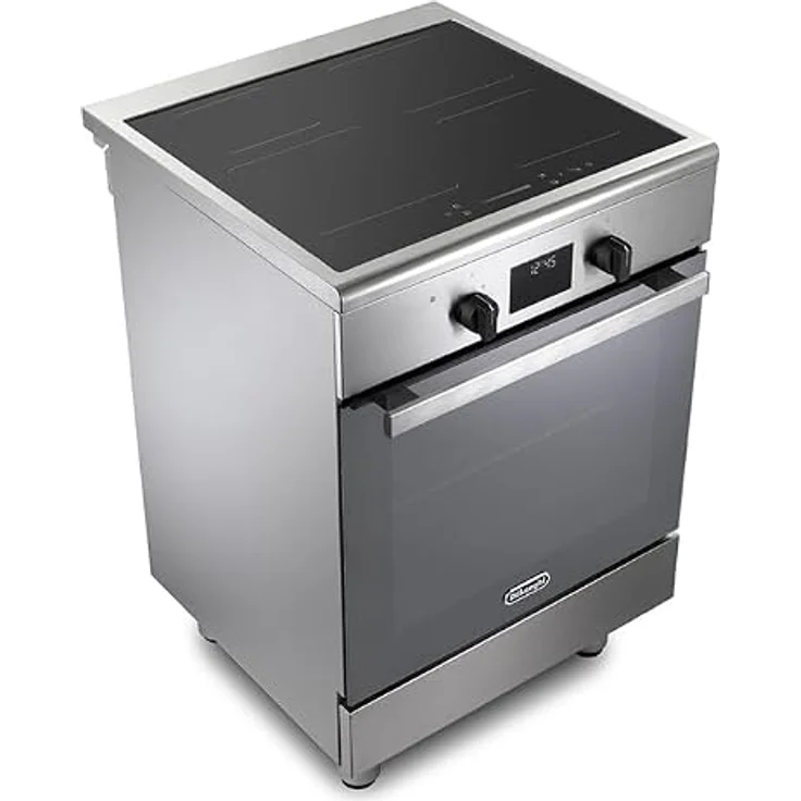 De'Longhi Freistehende Küche mit Elektroofen, 60 x 60 cm, Edelstahl, 4 Induktionszonen, 9 Funktionen – Bild 5