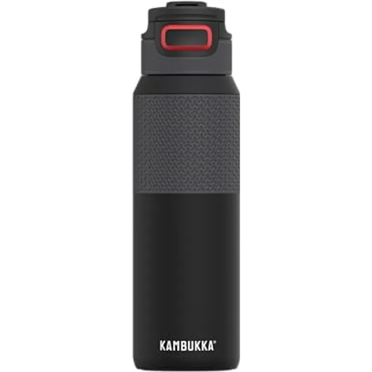 Kambukka Elton Insulated 1000ml Thermoskanne, doppelwandig vakuumisoliert, Farbe Nightfall, kühlt bis zu 48 Stunden, mit multifunktionalem Deckel