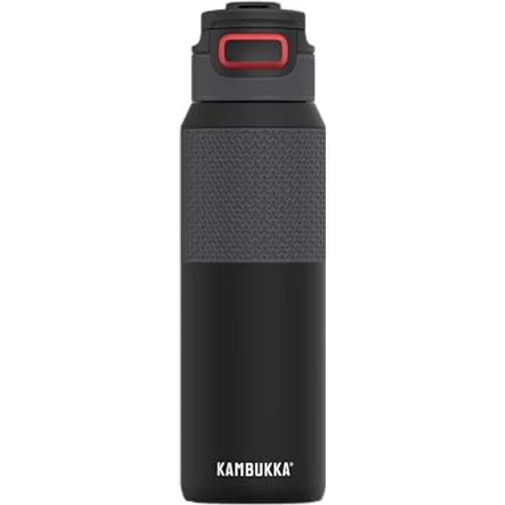 Kambukka Elton Insulated 1000ml Thermoskanne, doppelwandig vakuumisoliert, Farbe Nightfall, kühlt bis zu 48 Stunden, mit multifunktionalem Deckel – Bild 1