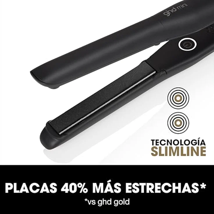 ghd Mini-Styler Professioneller Haarglätter mit Keramikplatten, schwarz – Bild 4