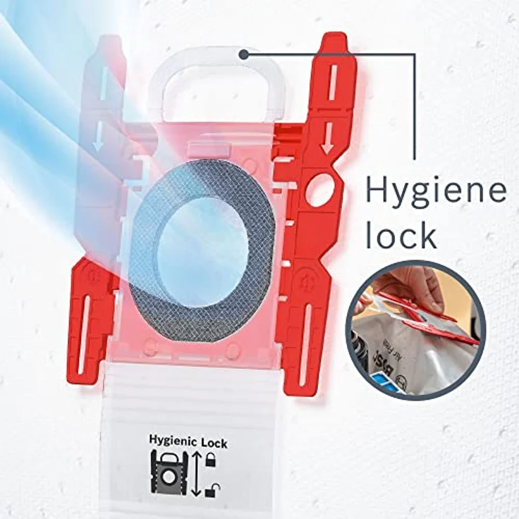 Bosch Haushalt BBZ16GALL Staubsaugerbeutel-Vorteilspack, PowerProtect mit Vlies-Technologie für hohe Saugleistung und lange Nutzungsdauer – Bild 7