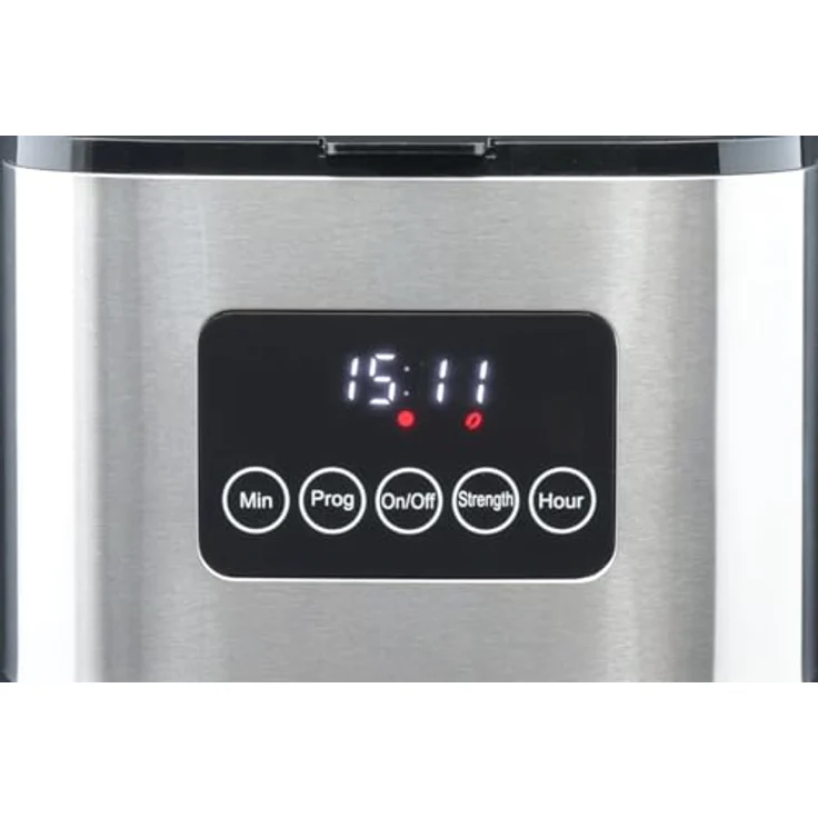 Hagenuk Digitale Kaffeemaschine 1,5L, 12 Tassen, mit Warmhaltefunktion, Timer und Permanentfilter – Bild 5