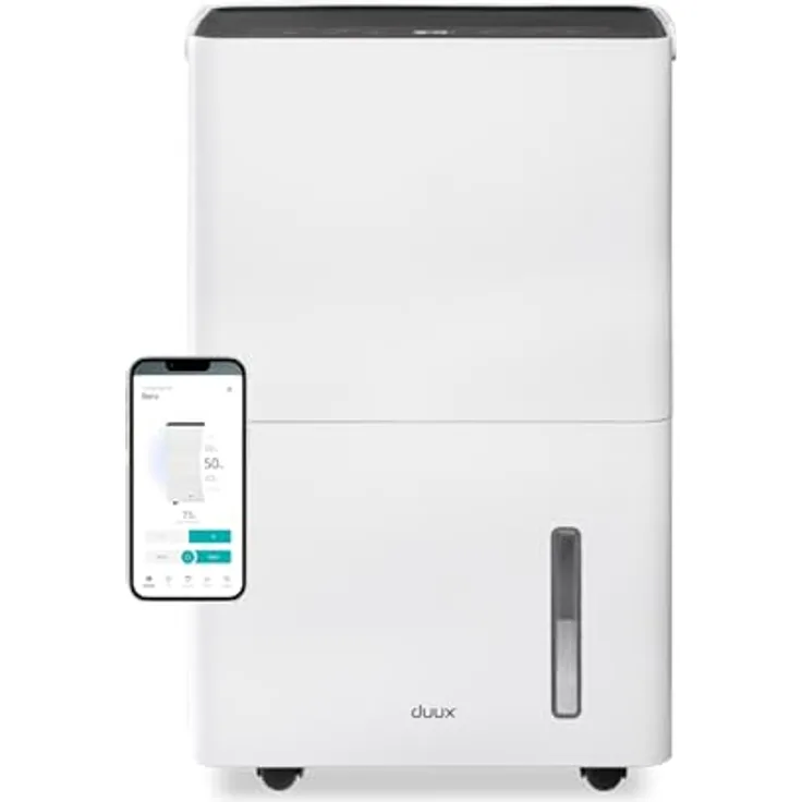 Duux Bora Smart Luftentfeuchter - Effektive Klima-Steuerung - Innovativer Wäschetrocknungsmodus - Leise und selbstregulierend