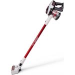 Fakir Starky HSA 700 Handstaubsauger, 35 min Akkubetrieb, Zyklon-Technologie, EPA-Filter, weiß-rot