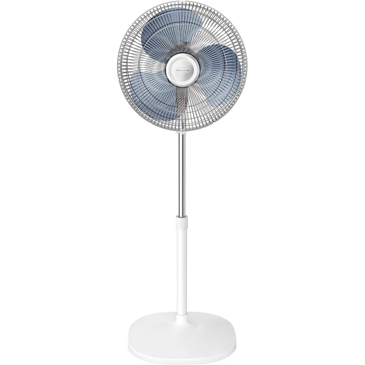 Rowenta VU4410 Essential+ Standventilator, 39 Watt, 3 Geschwindigkeitsstufen, verstellbarer Neigungswinkel,100% Kupfermotor, weiß – Bild 2