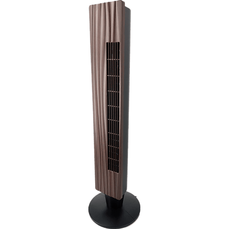 BECOOL BC100TU2166F Turmventilator Holz, 65 Watt