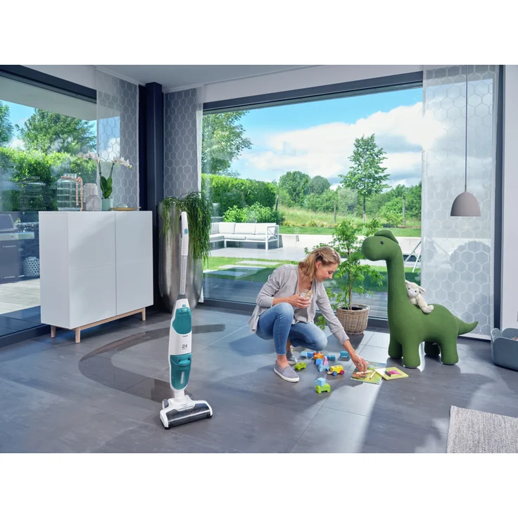 Leifheit Regulus Aqua PowerVac (11914), Nass- & Trockensauger, 20 min Akkulaufzeit, herausnehmbarer Wassertank, Standfunktion – Bild 5
