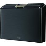 Joseph Joseph 60171 Folio Set aus 4 großen Schneidebrettern mit Edelstahl-Aufsteller – Rußschwarz, Plastic