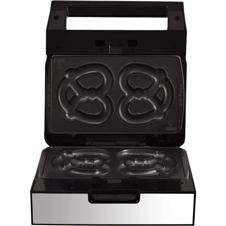 Soft Brezel Maker Kombigerät mit wechselbaren Platten