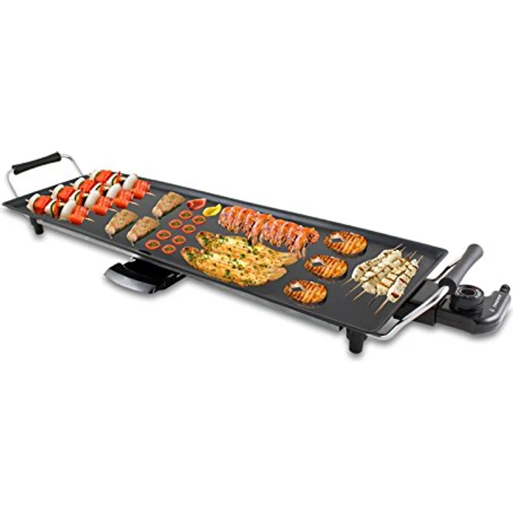 Beper 90.386 Teppanyaki Teppanyakiplatte, Metall, Schwarz – Bild 1