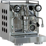 Rocket Espresso Appartamento Zweikreiser Siebträgermaschine, 15 bar Pumpendruck, schwarz-silber