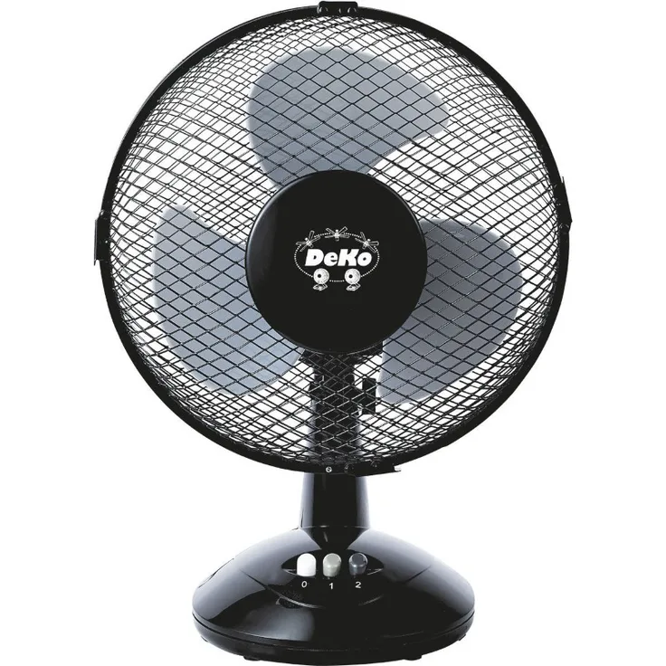 Deko Stratos B 236 sw Tischventilator 30W, 23cm, 2 Stufen
