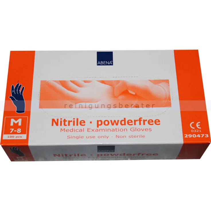 Abena Nitrilhandschuhe blau M
