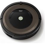 iRobot Roomba 896 Saugroboter (0,6 L, AeroForce, Teppich, Hartböden, Laminat, Li-Ion, 60 Min) schwarz-braun