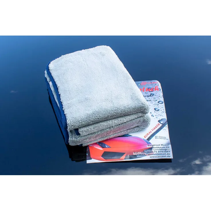 Das Dicke Tuch Mikrofasertuch Autopoliertuch Saugtuch mit 1200 GSM 2er Pack