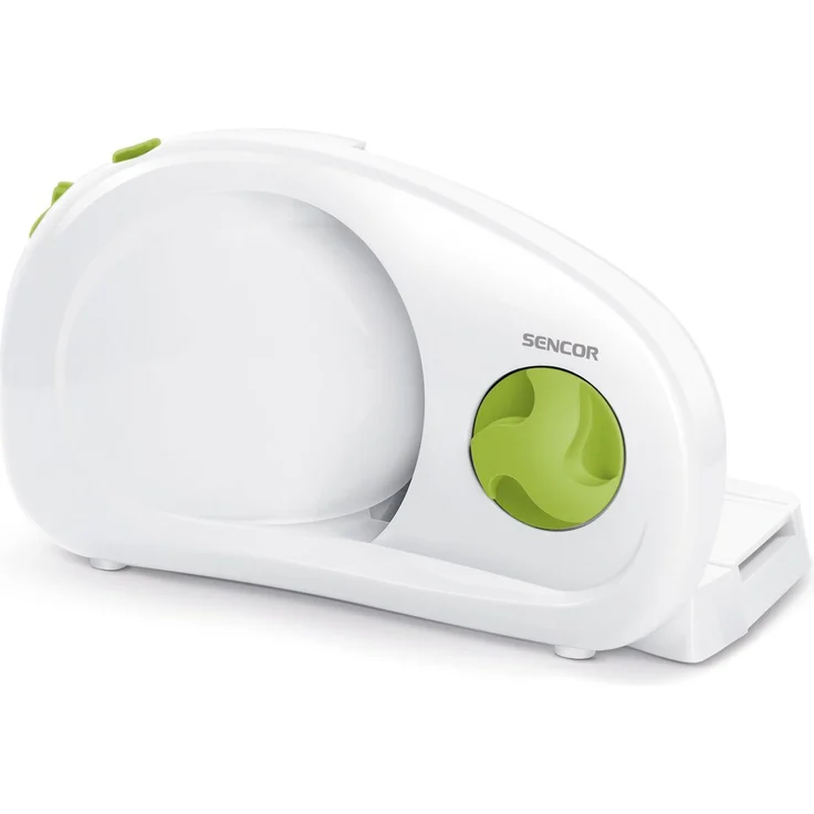 SENCOR SFS 1001GR, Elektrische Aufschnittmaschine, Weis - Grün