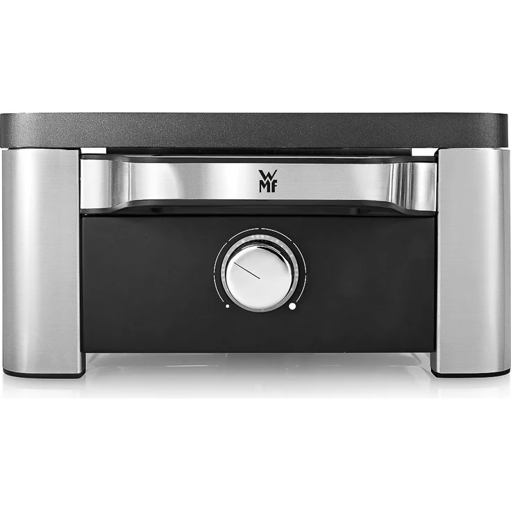 WMF Lono Raclette Grill mit Pfännchen und Schiebern, Raclette 8 Personen, 1500 W, edelstahl matt – Bild 2