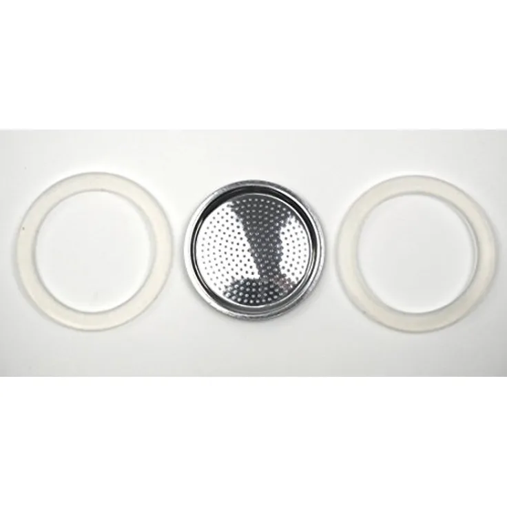 GEFU 16240 2 Dichtungsringe und Filter für Espressokocher Emilio 16140