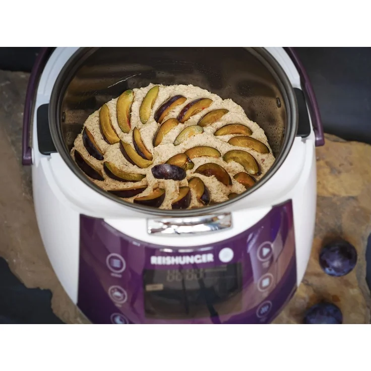 Reishunger Digitaler Reiskocher, 1,5 l Fassungsvermögen, 860 Watt, Warmhaltefunktion, Zubehör  – Bild 7