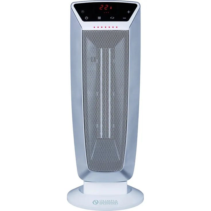 Olimpia Splendid 99450 Caldostile DT Keramik Heizlüfter 2200 W mit Timer und Oszillationsfunktion, 75 m³, Heizlüfter