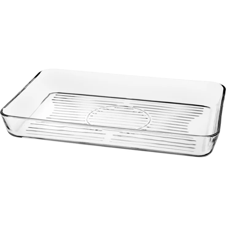 Pasabahce pirofila-grill rechteckig, Glas, transparent, 40 x 27 x 5 cm