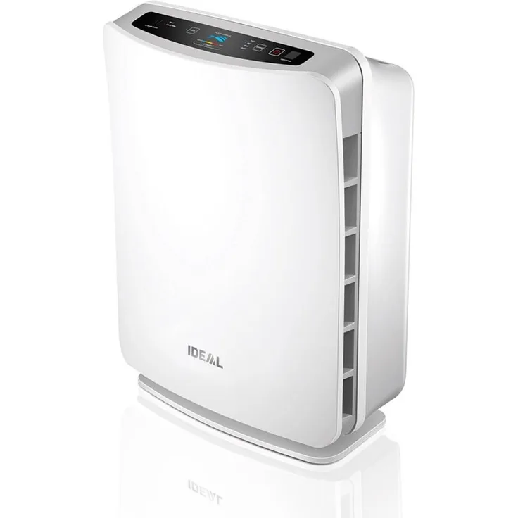 IDEAL Luftreiniger Air Purifier AP30 mit HEPA Filter, Aktivkohlefilter und Ionisator (für Allergiker und Raucher für Räume bis zu 40m²) gegen Feinstaub, Pollen, Allergene, Gerüche und Bakterien