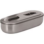 Benta 19993 Verdunster 0.4 L Edelstahl Schale für Kaminofen Luftbefeuchter