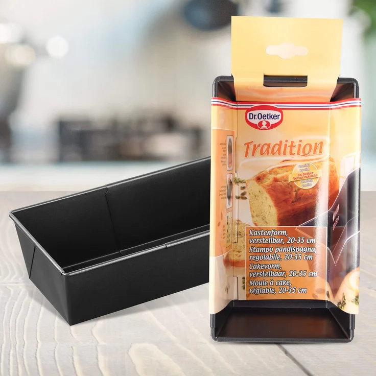 Dr. Oetker Kastenform 20-35 cm, Aluminium, 20-35 cm – Bild 3