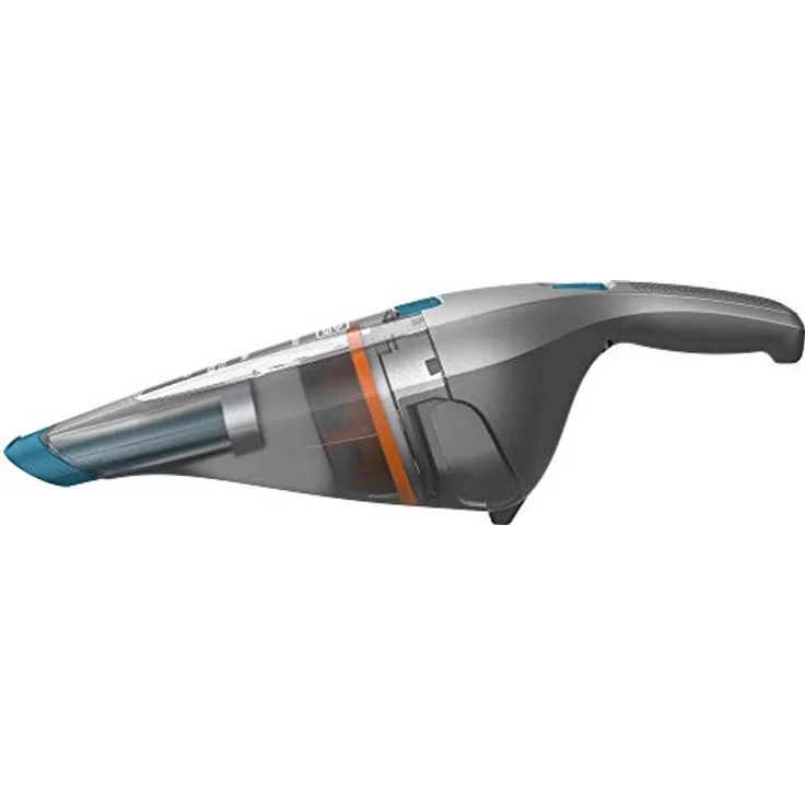 Black + Decker Akku-Handstaubsauger Dustbuster (beutellos – 7,2V Kabelloser + beutelloser Staubsauger mit Fugendüse, Polsterbürste und Ladestation mit Wandhalterung) NVC215WA – Bild 3
