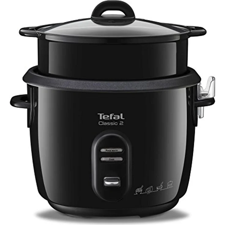 Tefal RK103811 Reiskocher Classic, schwarz-metallic – Bild 1
