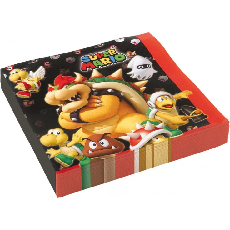 servietten Super Mario 33 x 33 cm 20 Stück