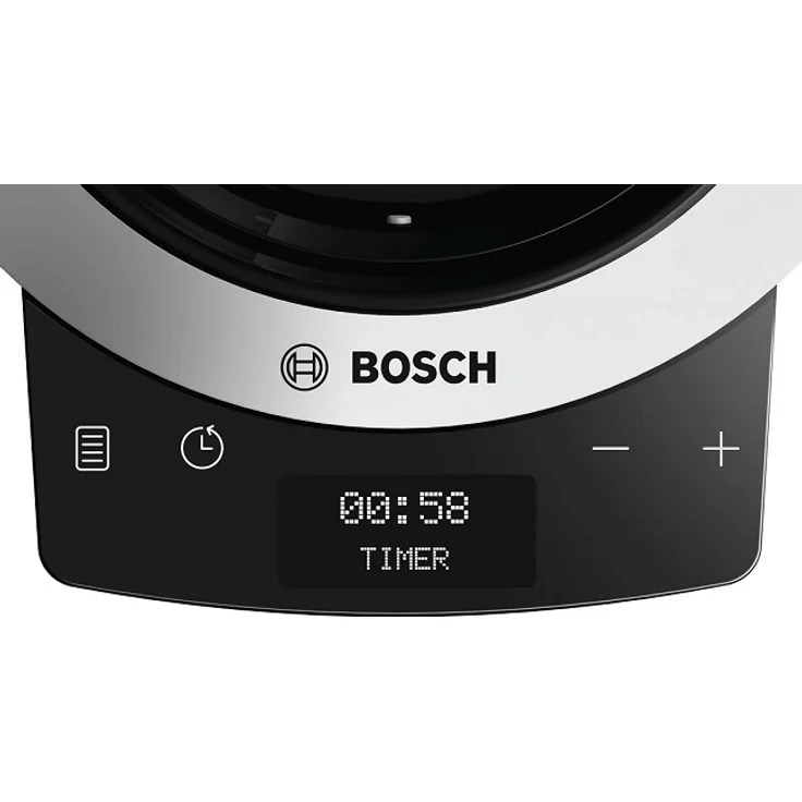 Bosch MUM9DT5S41 OptiMUM Küchenmaschine, 1500W, 7 Geschwindigkeiten, Durchlaufschnitzler, Standmixer-Aufsatz, 5,5 L Edelstahlschüssel, silber, Serie: MUM9 – Bild 9