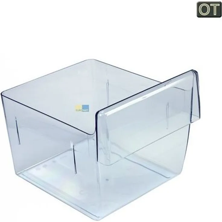 AEG Electrolux Gemüseschale, Gemüsefach 295 x 235 x 225 mm, transparent für Kühlschrank - 2247074186 ersetzt 2247074145