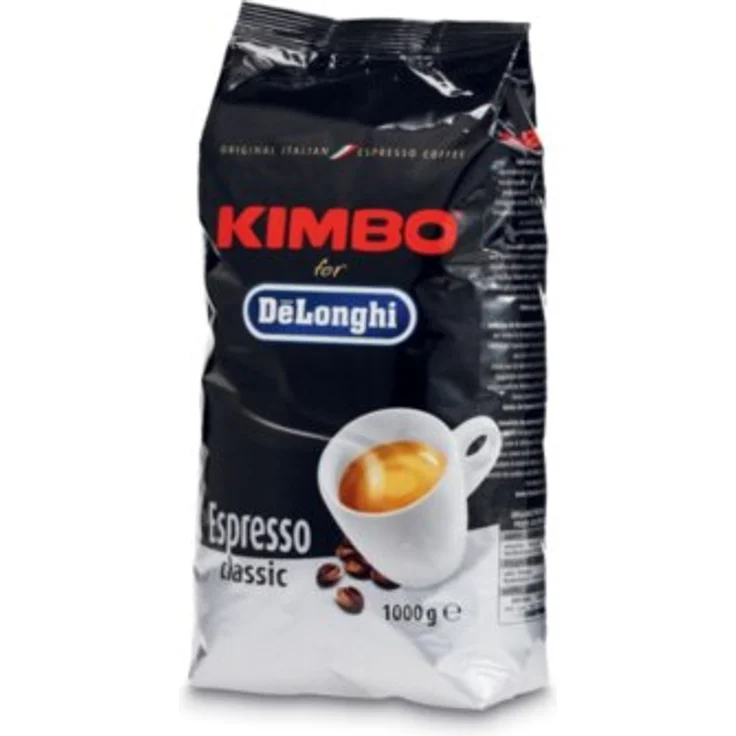 De'Longhi Kimbo Espresso Classic, 1kg geröstete Kaffeebohnen – Bild 1