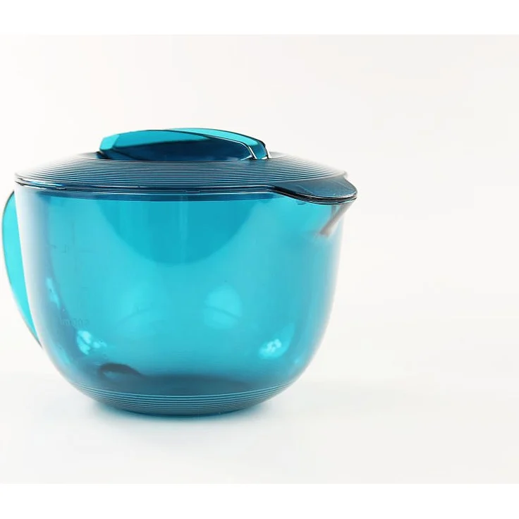 TUPPERWARE Mikrowelle Microplus 1,0 L türkis Kanne I30 Micro Plus Mikro – Bild 2