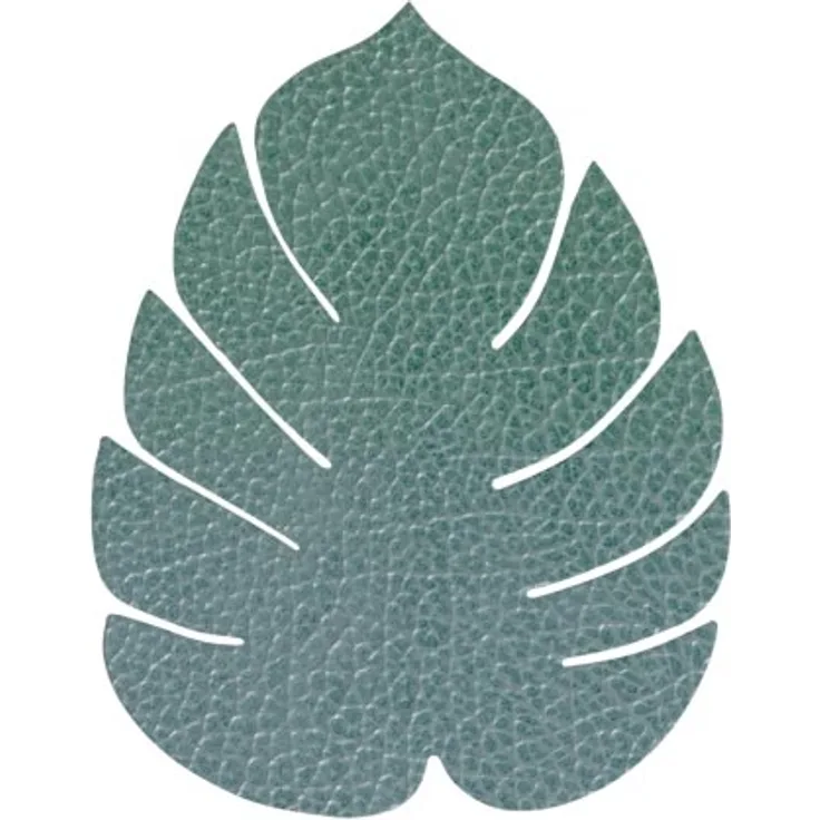 LIND DNA HIPPO Untersetzer Monstera Leaf pastel green 14x12 grün