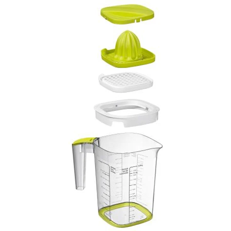 Rotho 1026005070 Messbecher, Kunststoff, Grün-Transparent, 1,5 Liter – Bild 2