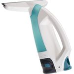 Leifheit Aquanta Click 51025 Fenstersauger, 30 min Akkubetrieb, StandBy-Automatik, 85 m² Reinigungsfläche pro Akkuladung, türkis-weiß