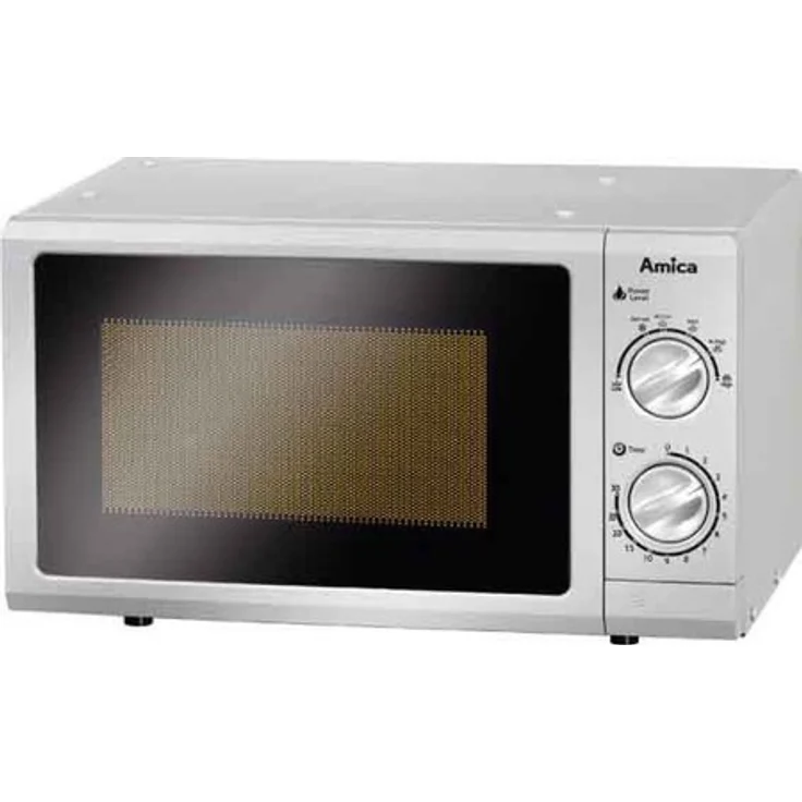 Amica MW 13152 SI Mikrowelle, Standgerät, 17 Liter Garraum, 700 Watt – Bild 1