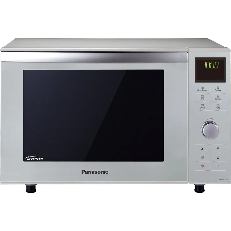 Panasonic NN-DF385MEPG Mikrowelle mit Grill, Standgerät, 23 Liter Garraum, 1000 Watt