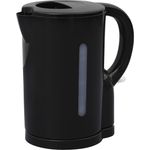 DESKI Wasserkocher, 22000W, 1,7L, kabellos, Abschaltautomatik, schwarz