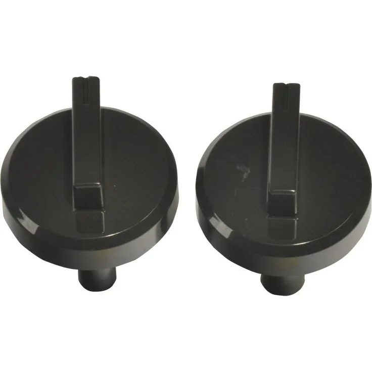 Drehknopf-Kit, schwarz-grau für Dometic-Kühlschrank RML 9430