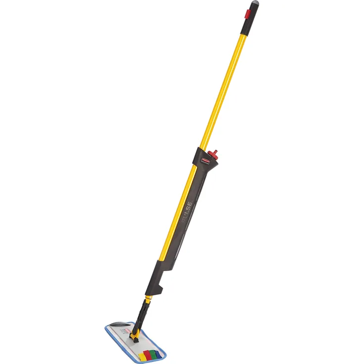 Rubbermaid Commercial Products Single Sided Pulse Mopping Kit with 2 Mop - Yellow