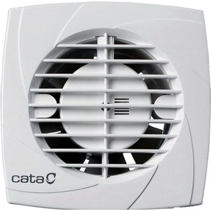 CATA B8 PLUS Abluftventilator Wand Weiß 70 m³-h 2500 RPM - Abluftventilatoren (Wand, Badezimmer, Weiß, Kunststoff, 70 m³-h, 9 cm)