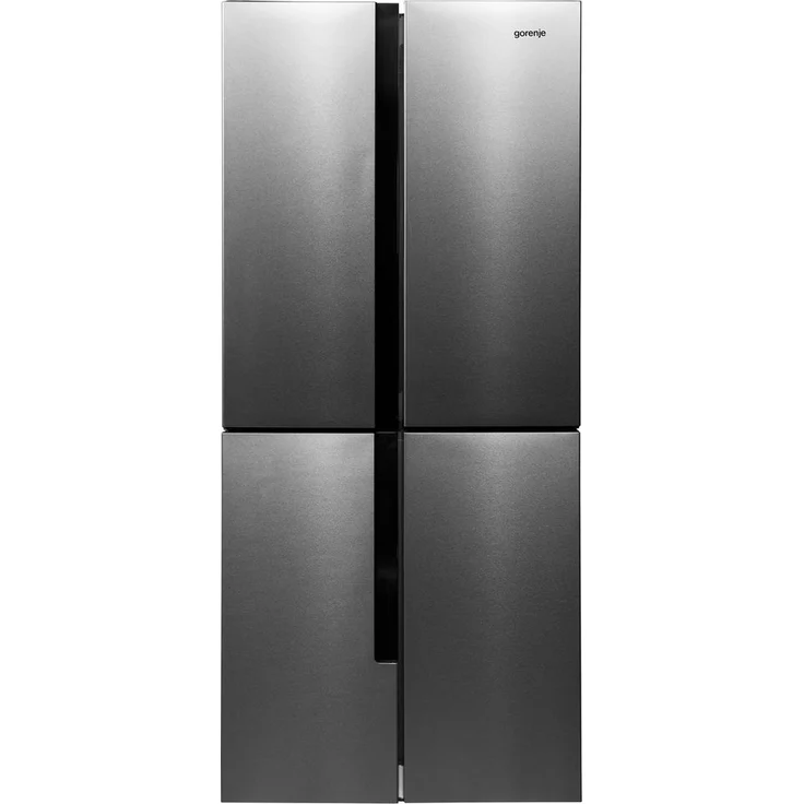 Gorenje NRM8182MX Side-by-Side-Kühlschrank, freistehend, Edelstahldekor, NoFrost, Schnellkühlen, LED, Breite 79.4 cm, Energieklasse E – Bild 2